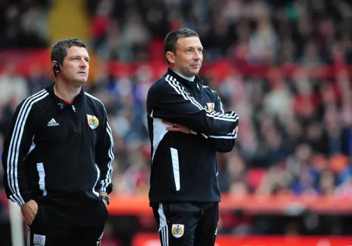 Framed Print : Bristol City Manager Derek McInnes Leads Team Against Barnsley at Ashton Gate Stadium, 2012 Framed Print : Bristol City Manager Derek McInnes Leads Team Against Barnsley at Ashton Gate Stadium, 2012