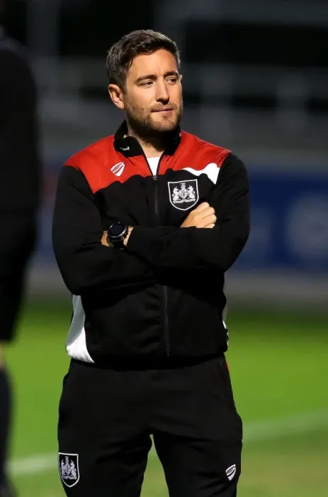 Framed Print : Bristol City Manager Lee Johnson Leads Team at Bath City Pre-Season Friendly, July 2016 Framed Print : Bristol City Manager Lee Johnson Leads Team at Bath City Pre-Season Friendly, July 2016