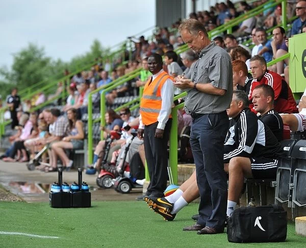 Bristol City Manager Sean O'Driscoll Prepares for Forest Green Rovers Match, 2013