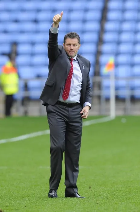 Framed Print : Bristol City Manager Steve Cotterill Celebrates with Fans after Victory over Coventry City Framed Print : Bristol City Manager Steve Cotterill Celebrates with Fans after Victory over Coventry City