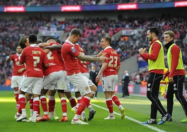 Bristol City: Mark Little's Euphoric Moment as They Lift the Johnstone's Paint Trophy