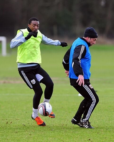Bristol City: Marlon Jackson Scores Past Derek McInnes in Training