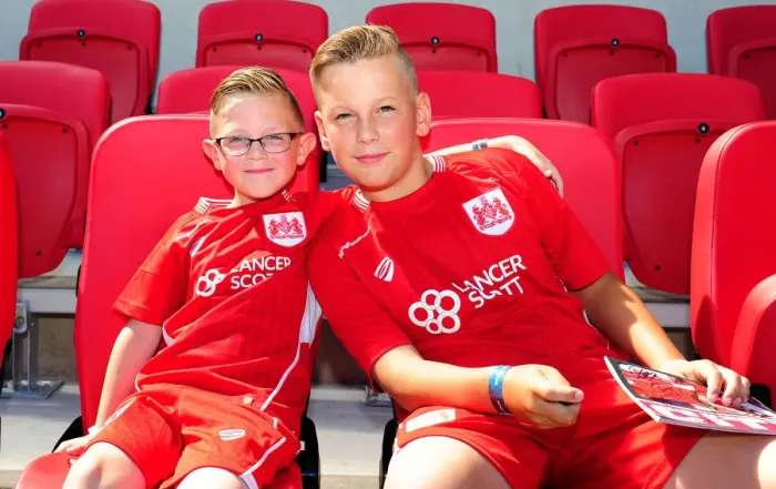 Framed Print : Bristol City Mascots on the Dugout during Sky Bet Championship Match
