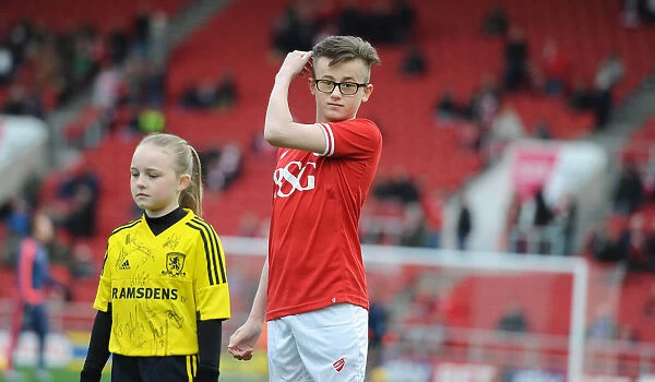 Bristol City Mascots Gear Up for Championship Clash against Middlesbrough