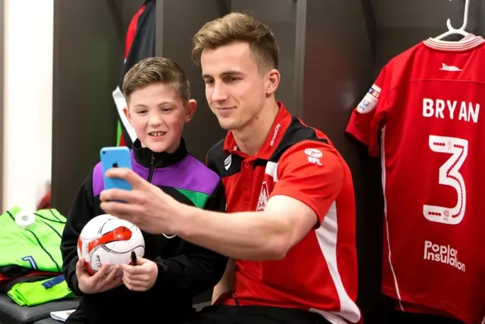 Framed Print : Bristol City: Mascots and Players Unite in the Dressing Room - 2017 (Bristol City vs. Norwich City) Framed Print : Bristol City: Mascots and Players Unite in the Dressing Room - 2017 (Bristol City vs. Norwich City)