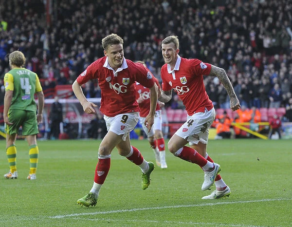 Bristol City: Matt Smith and Aden Flint's Jubilant Moment after Victory over Notts County at Ashton Gate