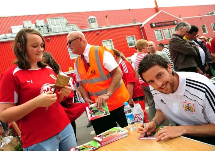 Framed Print : Bristol City Open Day 2010-11: A Glimpse into the First Team's Season Framed Print : Bristol City Open Day 2010-11: A Glimpse into the First Team's Season
