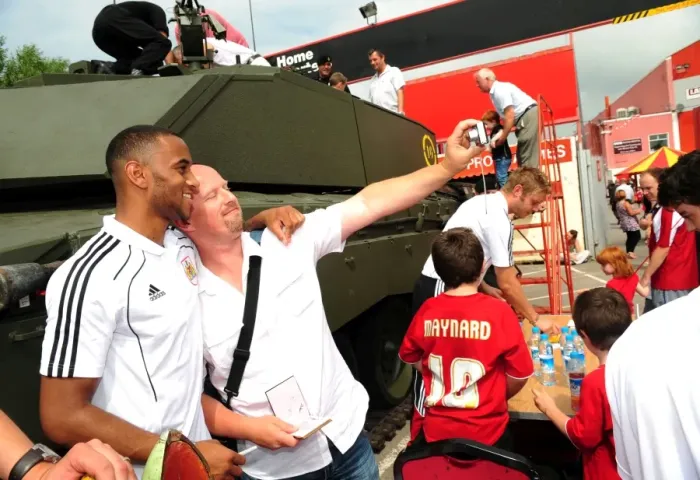 Framed Print : Bristol City Open Day: A Behind-the-Scenes Look at Season 10-11 with the First Team