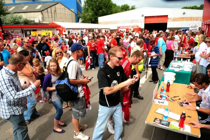Framed Print : Bristol City Open Day: An Exclusive Look at Season 10-11 with the First Team
