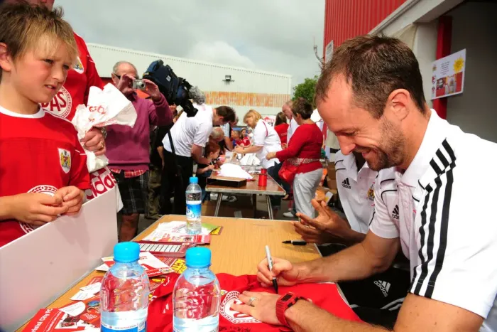 Framed Print : Bristol City Open Day: A Season 10-11 Behind-the-Scenes Look with the First Team Framed Print : Bristol City Open Day: A Season 10-11 Behind-the-Scenes Look with the First Team