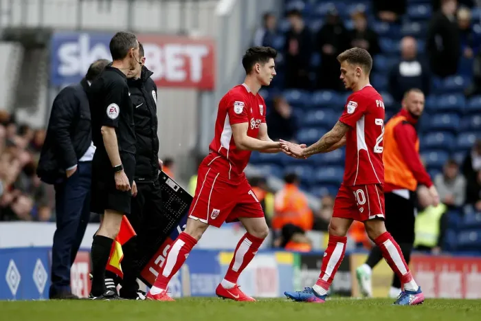 Framed Print : Bristol City: Paterson Out, O'Dowda In - Blackburn Rovers vs. Bristol City, Sky Bet Championship (17 / 04 / 2017) Framed Print : Bristol City: Paterson Out, O'Dowda In - Blackburn Rovers vs. Bristol City, Sky Bet Championship (17 / 04 / 2017)