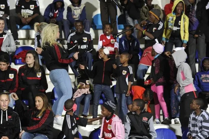 Framed Print : Bristol City Players and Children from SOS Village Dance in Botswana, 2014 Framed Print : Bristol City Players and Children from SOS Village Dance in Botswana, 2014