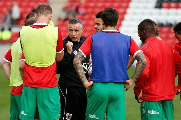 Bristol City Players Gear Up for Fleetwood Town Showdown, 2014