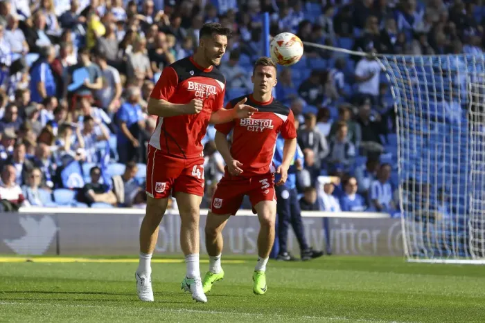 Framed Print : Bristol City Players Warm Up Ahead of Sky Bet Championship Clash at Amex Stadium (Brighton & Hove Albion vs. Bristol City) Framed Print : Bristol City Players Warm Up Ahead of Sky Bet Championship Clash at Amex Stadium (Brighton & Hove Albion vs. Bristol City)