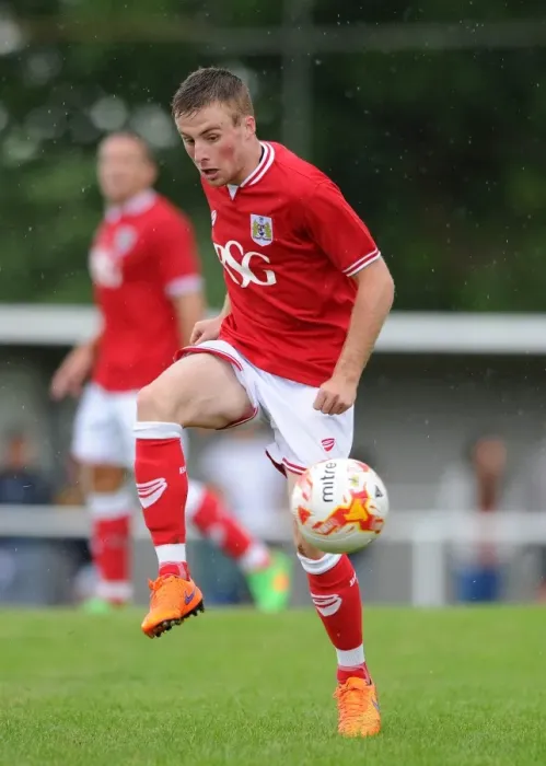 Framed Print : Bristol City Preseason Community Match 050715