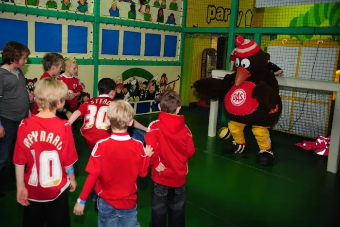 Framed Print : Bristol City Reds: A Magical Christmas Party