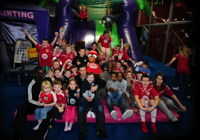 Framed Print : Bristol City Redz: Magical Christmas Party