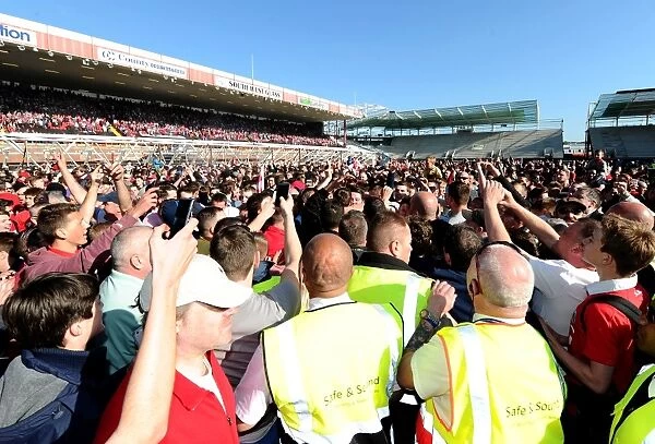 Bristol City Reigns Supreme: Unforgettable Moment as Champions Are Crowned Amidst Euphoric Fan Invasion