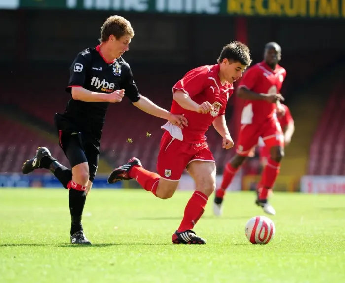 Framed Print : Bristol City Reserves vs Exeter Reserves: A 09-10 Season Clash