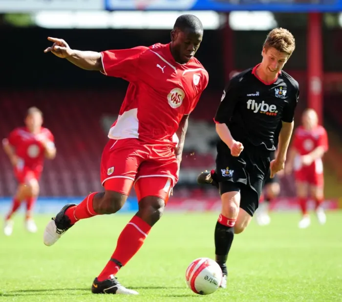 Framed Print : Bristol City Reserves vs Exeter Reserves: A Football Rivalry from the 09-10 Season