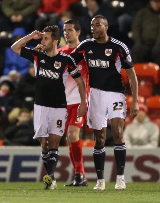 Framed Print : Bristol City: Sam Baldock and Tyrone Barnett's Thrilling Goal Celebration vs Leyton Orient, Sky Bet League One, 2014 Framed Print : Bristol City: Sam Baldock and Tyrone Barnett's Thrilling Goal Celebration vs Leyton Orient, Sky Bet League One, 2014