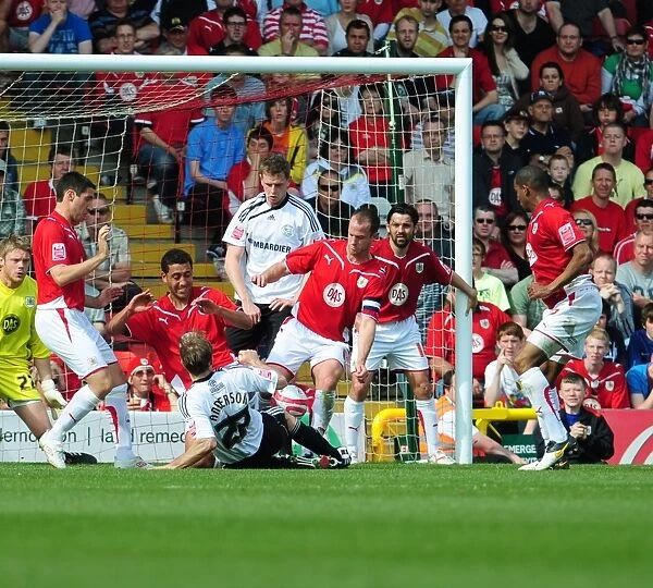 Bristol City Save: Clearance Off the Goal Line vs. Derby County (Championship 2010)
