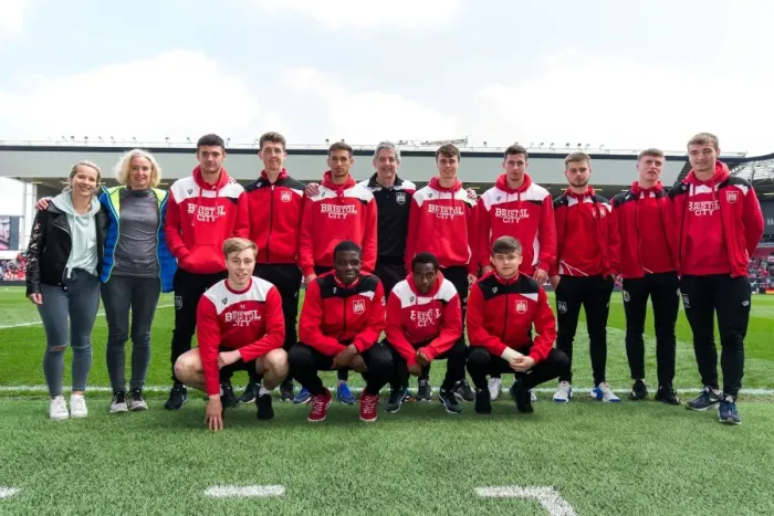 Framed Print : Bristol City Scholars Conquer 10k and Take on Birmingham City at Ashton Gate Stadium Framed Print : Bristol City Scholars Conquer 10k and Take on Birmingham City at Ashton Gate Stadium