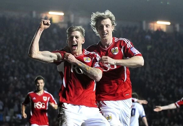 Bristol City: Stead and Woolford's Epic Goal Celebration (vs. Cardiff City, 2012)