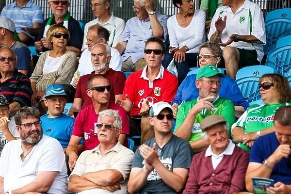 Bristol City Supporters Turn Out in Full Force: Guernsey FC vs. Bristol City Pre-season Friendly