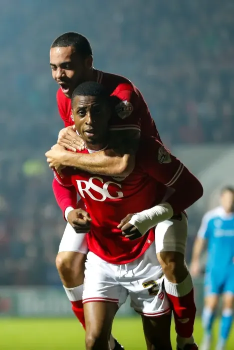 Framed Print : Bristol City Takes the Lead: Kodjia's Stunning Goal vs. Wolves (3 Nov 2015) Framed Print : Bristol City Takes the Lead: Kodjia's Stunning Goal vs. Wolves (3 Nov 2015)