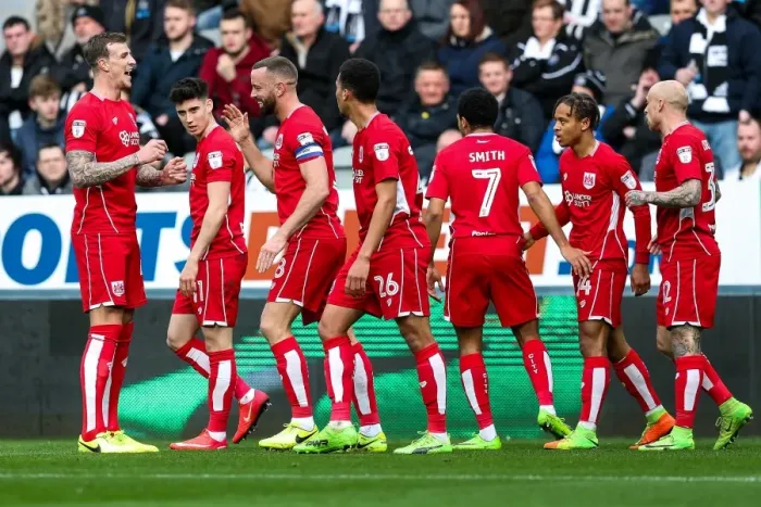 Framed Print : Bristol City Takes the Lead: Wilbraham's Goal at St. James Park (25 / 02 / 2017) Framed Print : Bristol City Takes the Lead: Wilbraham's Goal at St. James Park (25 / 02 / 2017)