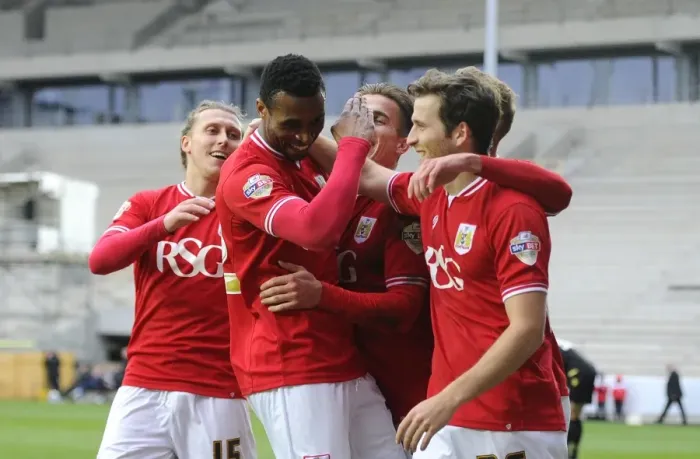 Framed Print : Bristol City Triumphs Over Bolton Wanderers: Kodjia, Bryan, and Matthews Jubilant Moment Framed Print : Bristol City Triumphs Over Bolton Wanderers: Kodjia, Bryan, and Matthews Jubilant Moment