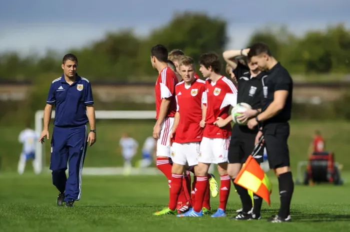 Framed Print : Bristol City U18 Manager Carlos Anton Prepares for Match Against Brighton & Hove Albion U18 - October 5, 2013 Framed Print : Bristol City U18 Manager Carlos Anton Prepares for Match Against Brighton & Hove Albion U18 - October 5, 2013
