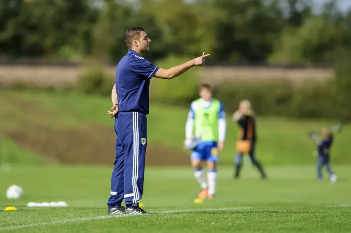 Framed Print : Bristol City U18 vs Brighton & Hove Albion U18: Carlos Anton Observes the Action Framed Print : Bristol City U18 vs Brighton & Hove Albion U18: Carlos Anton Observes the Action