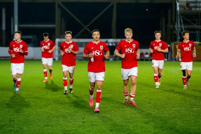 Framed Print : Bristol City U18s Defeated 0-4 by Cardiff City U18s in FA Youth Cup Third Round - Ashton Gate Stadium Framed Print : Bristol City U18s Defeated 0-4 by Cardiff City U18s in FA Youth Cup Third Round - Ashton Gate Stadium