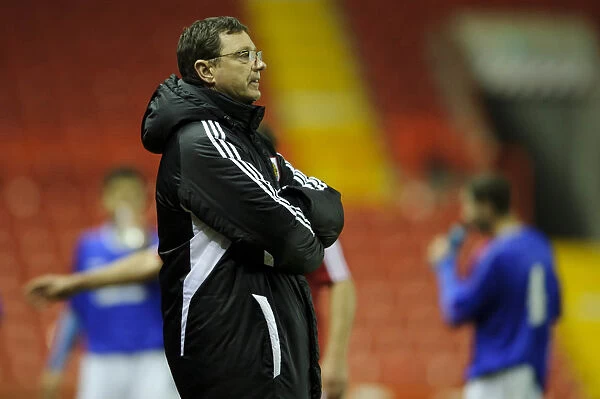 Bristol City U18s vs Ipswich Town U18 - FA Youth Cup Third Round: Willie McStay Watches On