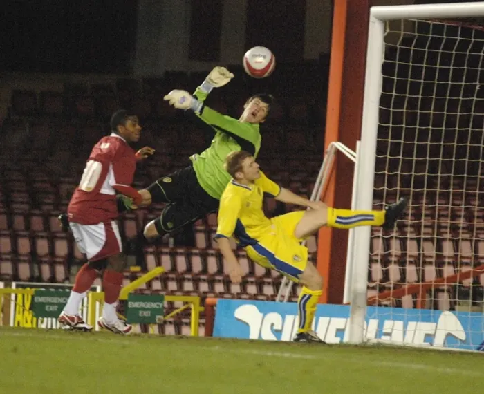 Framed Print : Bristol City U18s vs Leeds Utd U18s: The Youth Cup Clash Framed Print : Bristol City U18s vs Leeds Utd U18s: The Youth Cup Clash