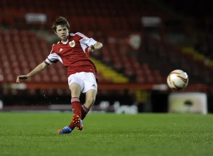 Framed Print : Bristol City U18s vs Newport County U18s: Youth Cup Match at Ashton Gate