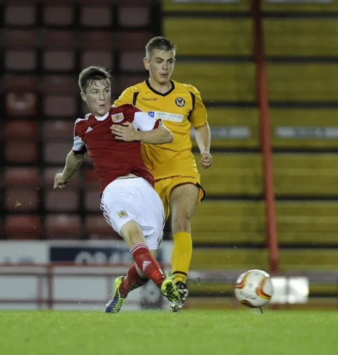 Framed Print : Bristol City U18s vs Newport County U18s: Youth Cup Match at Ashton Gate Framed Print : Bristol City U18s vs Newport County U18s: Youth Cup Match at Ashton Gate
