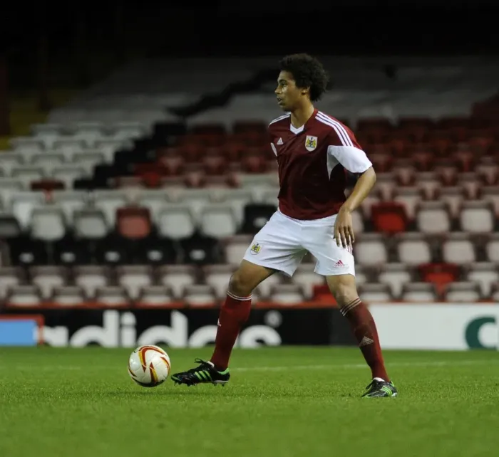 Framed Print : Bristol City U18s vs Newport County U18s: Youth Cup Match at Ashton Gate