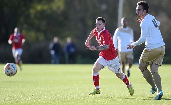 Bristol City U21s in Action: Jamie Horgan Focuses Against Colchester in Youth Development League
