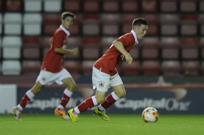 Framed Print : Bristol City U21s: Jamie Horgan in Action Framed Print : Bristol City U21s: Jamie Horgan in Action