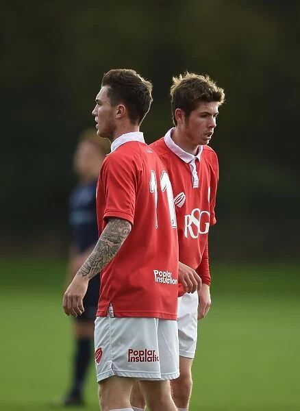 Bristol City U21s: Jamie Horgan and Tom Fry Prepare for Millwall Free Kick