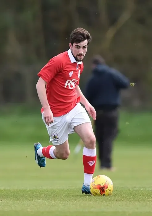 Framed Print : Bristol City U21s: Lewis Hall Shines in Training Session vs Ipswich Town (10 / 11 / 2014)