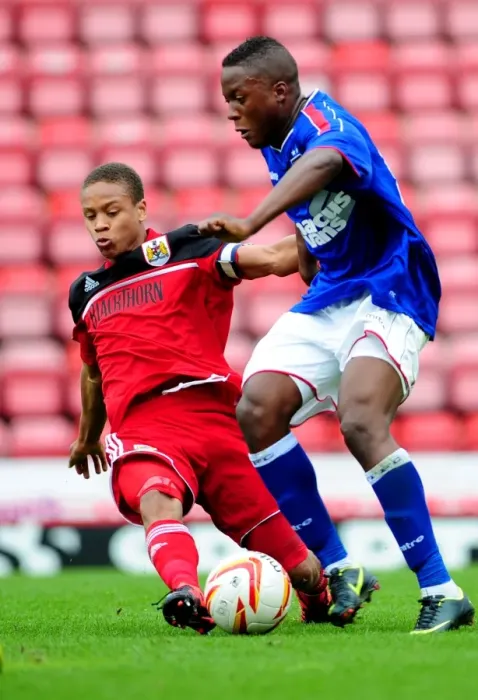 Framed Print : Bristol City U21s V Ipswich Town U21s 240912