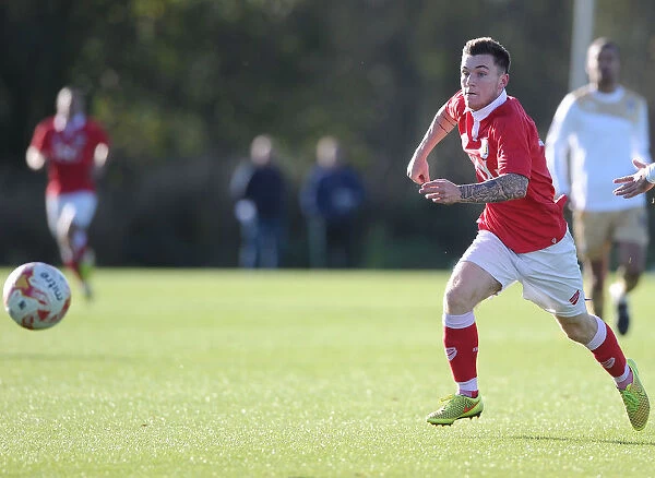 Bristol City U21s vs Crewe U21s: Jamie Horgan in Action
