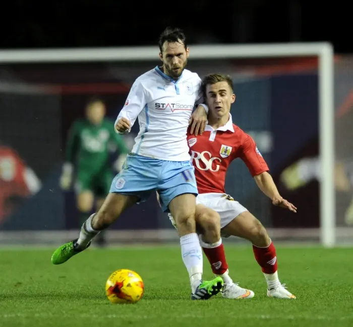 Framed Print : Bristol City v Coventry City 101214 Framed Print : Bristol City v Coventry City 101214