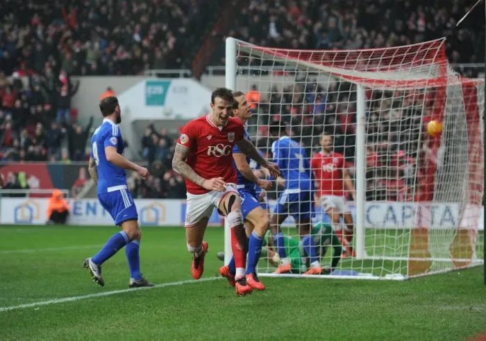Framed Print : Bristol City v Ipswich Town 130216 Framed Print : Bristol City v Ipswich Town 130216