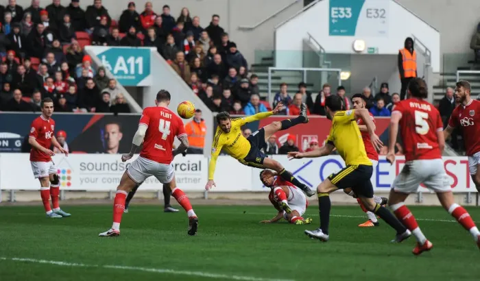 Framed Print : Bristol City v Middlesbrough 160116