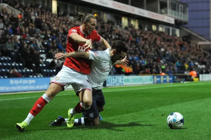 Framed Print : Bristol City v Preston North End 150915